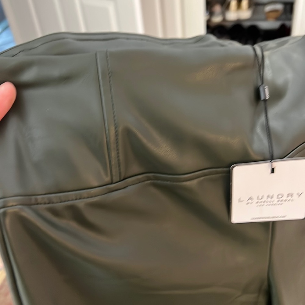 NWT Faux Leather Leggings